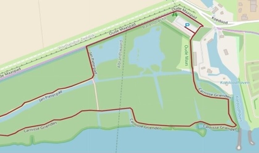 <p>Een wandelroute van 2,5 kilometer</p>