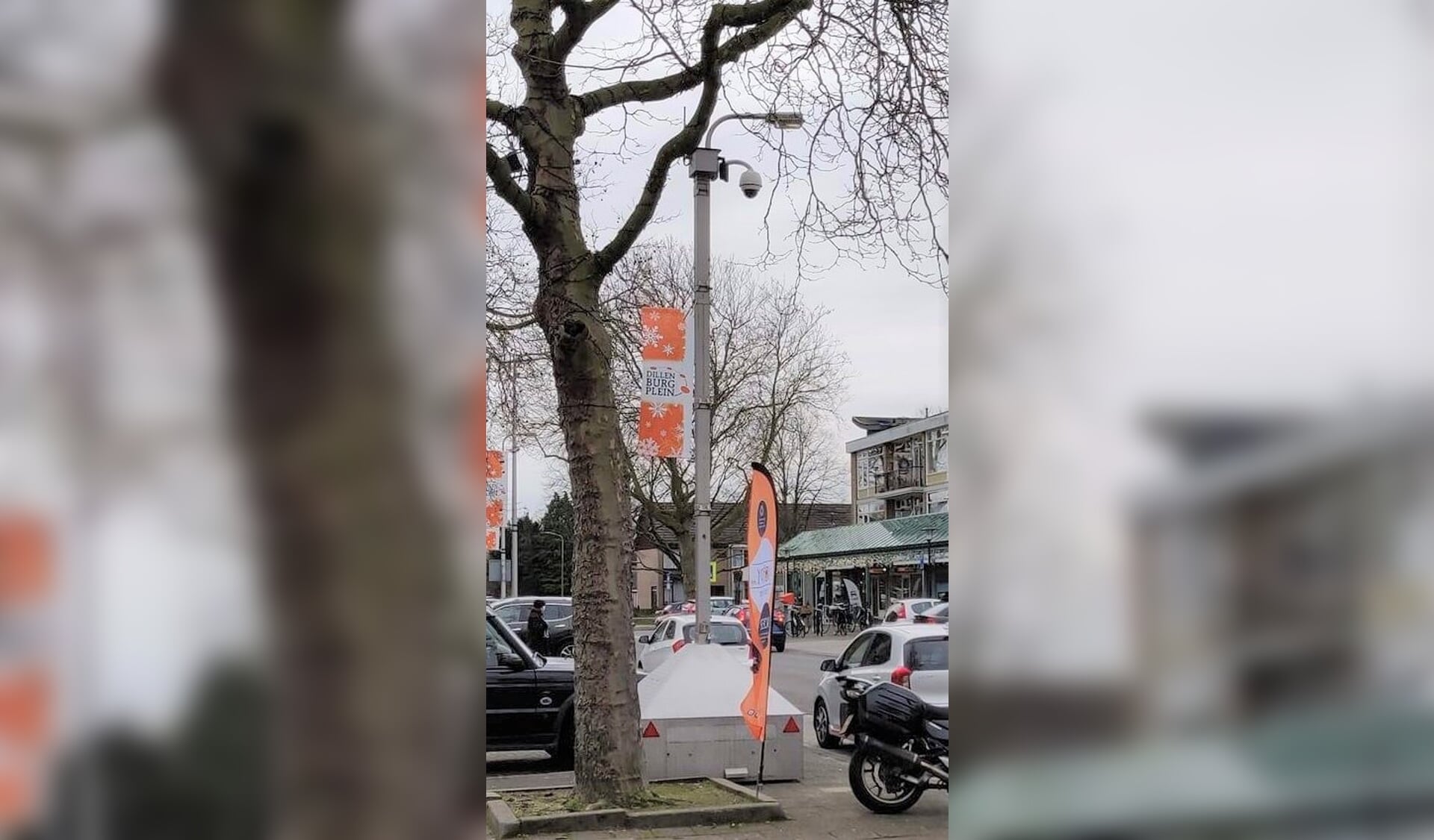 De mobiele camera werd eerder dit jaar op het Dillenburgplein geplaatst.