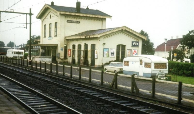 <p>Het eerste station van Barendrecht. </p>