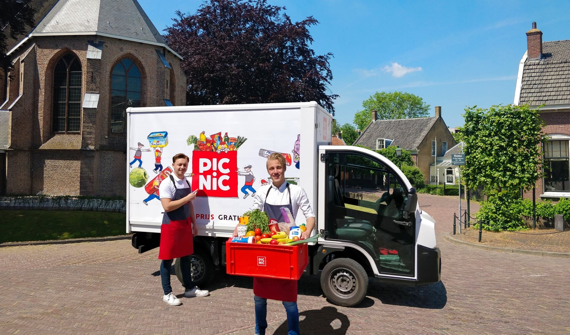 Online supermarkt Picnic komt met bezorging en een nieuw distributiecentrum naar Ridderkerk.