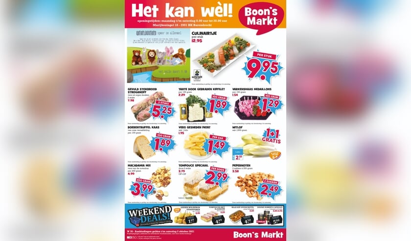 week aanbiedingen Boon’s Markt Barendrecht - Al het nieuws uit Barendrecht