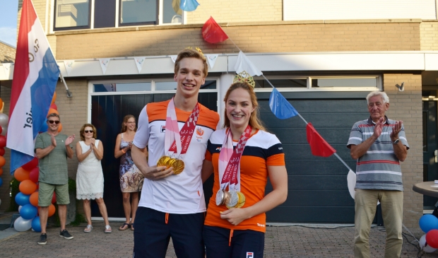 <p>Rogier Dorsman en Chantalle Zijderveld.</p>