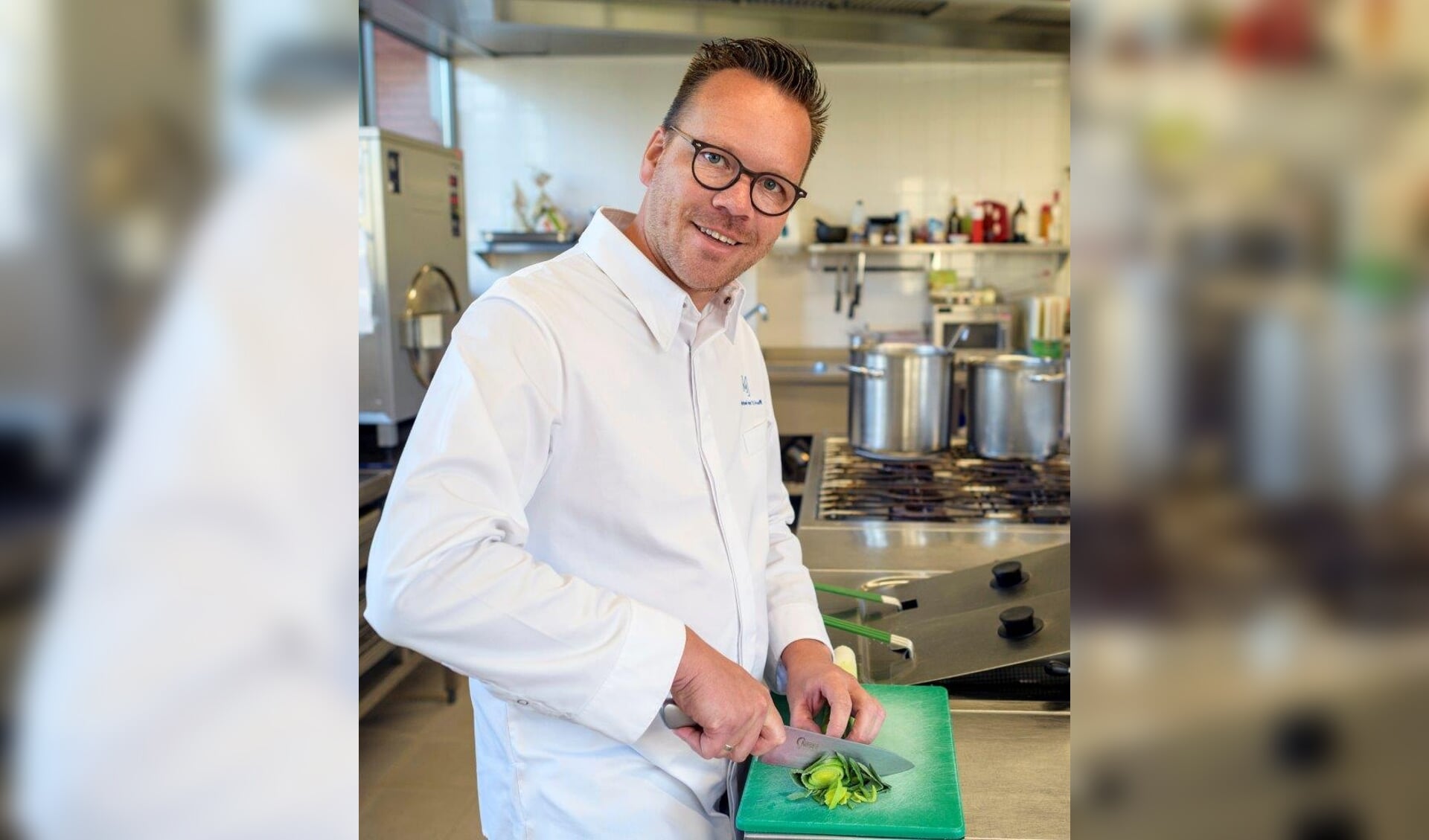 Chef-kok Michael van ’t Hoff van Smaakpupil