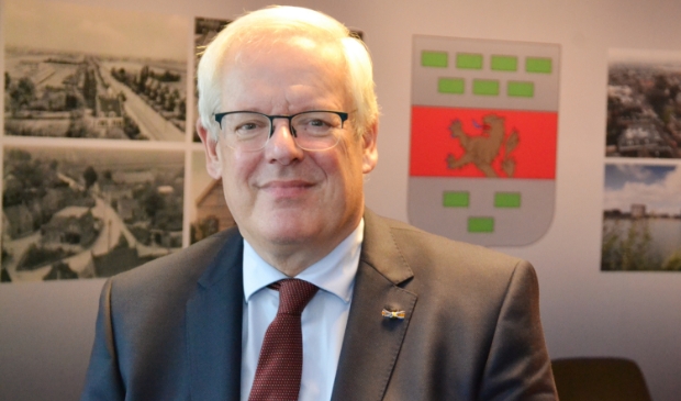 <p>Burgemeester Govert Veldhijzen.</p>
