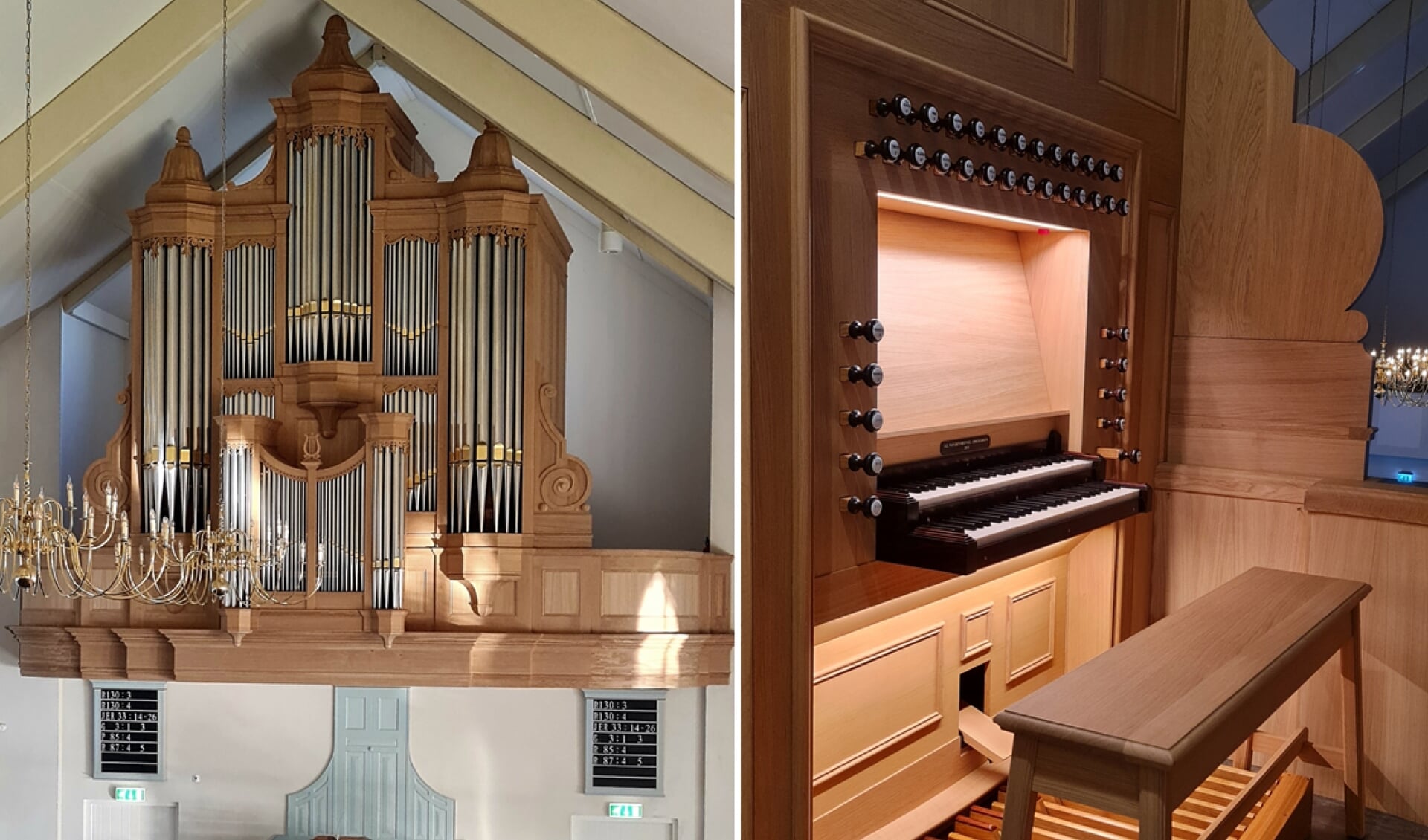 Het orgel van de Sionskerk is het derde Van den Heuvel-orgel voor Ridderkerk