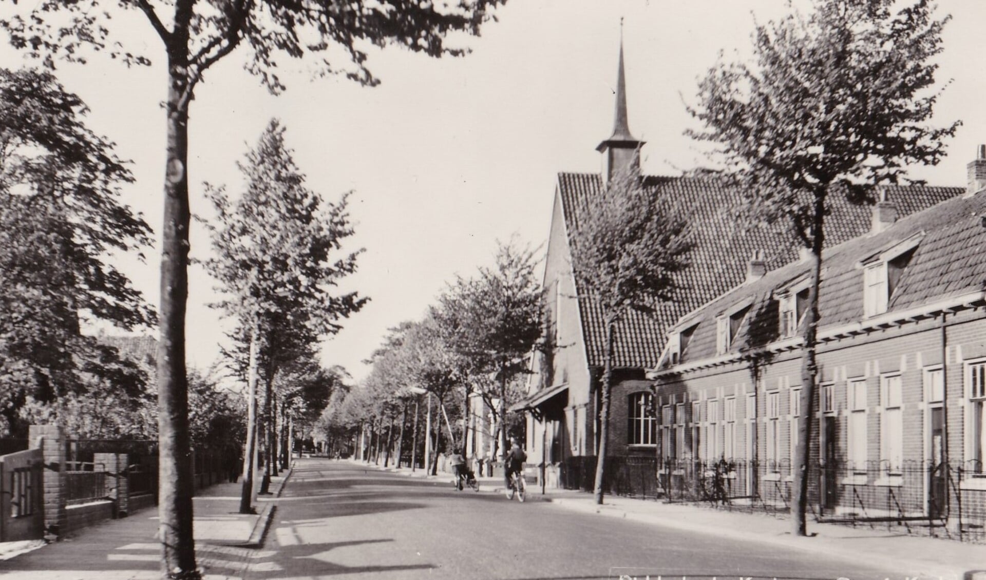 De vroegere gereformeerde kerk aan de Kerkweg