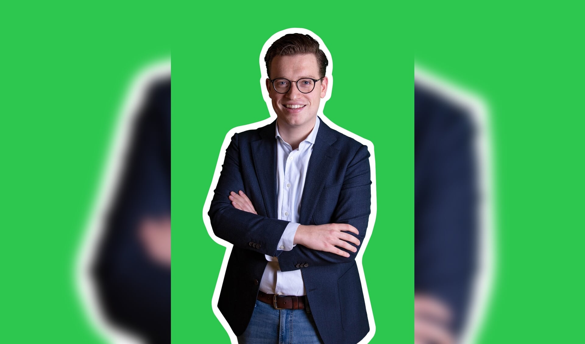 Christiaan van der Kaaij is de jongste kandidaat van CDA.