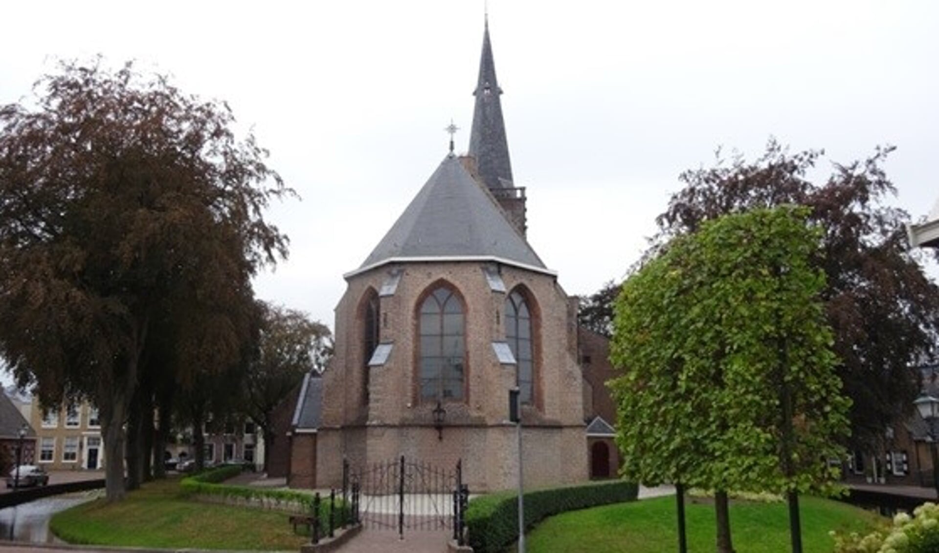 De boomrijke Kerksingel.