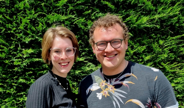 Inge van der Stoep en Damyan Vermaas.