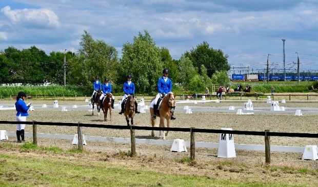 <p>Ponyviertal Groenendijkruiters.(foto: Anita Lussenburg) </p>