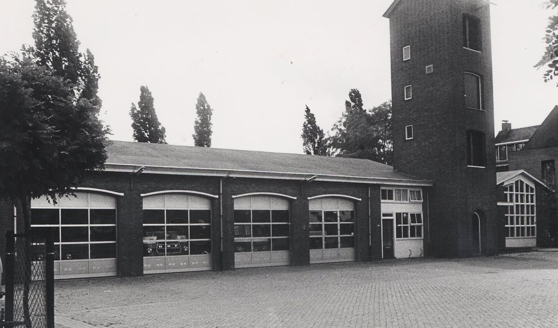 De vroegere brandweerkazerne aan de Klaas Katerstraat