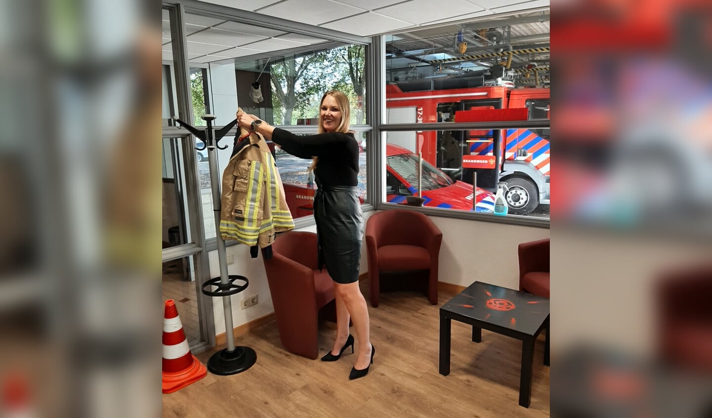 Frederieke de Wind trekt de brandweerjas niet meer aan