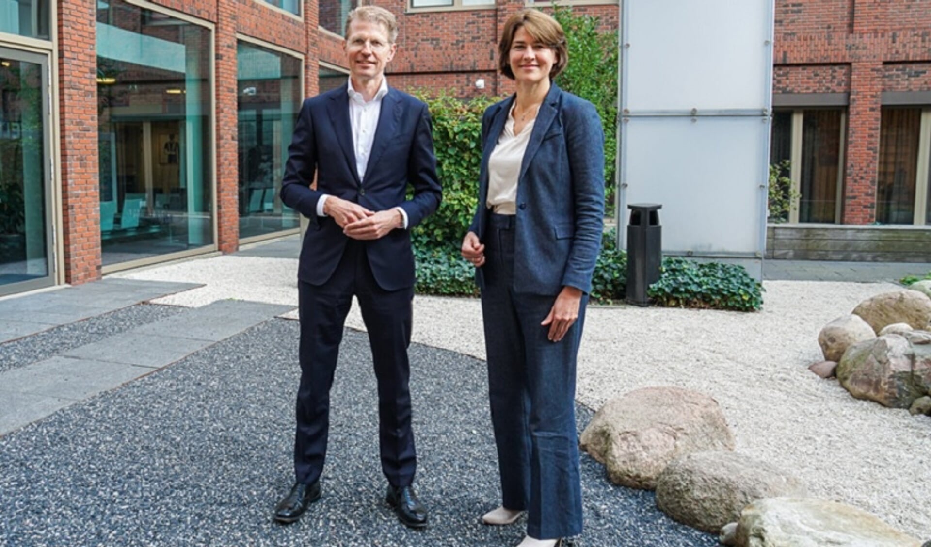 Sander Dekker en Wietske Vrijland.