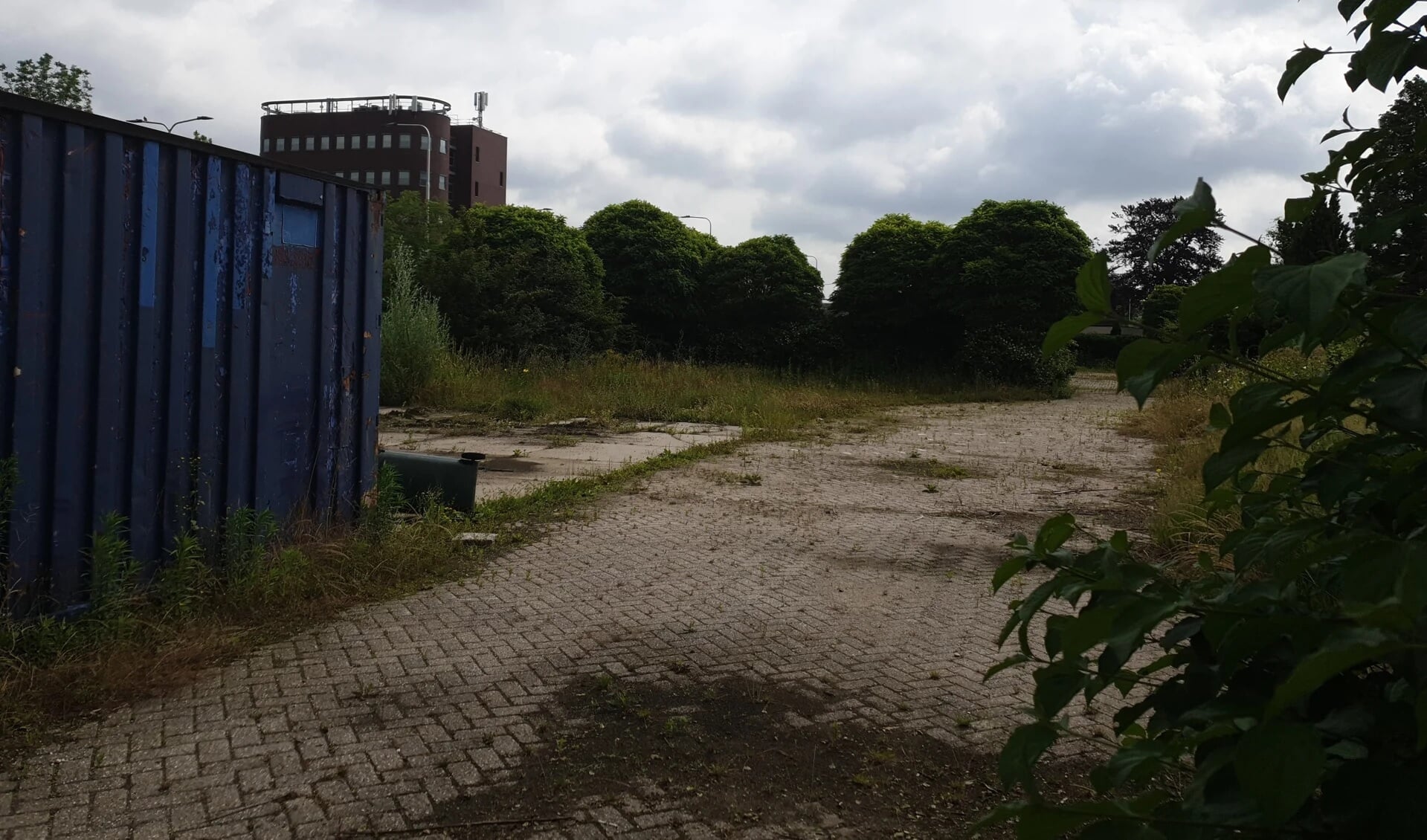 Hier zou Hof van Barendrecht gebouwd moeten worden.