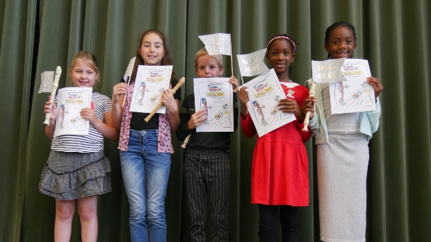 Diploma's blokfluitleerlingen