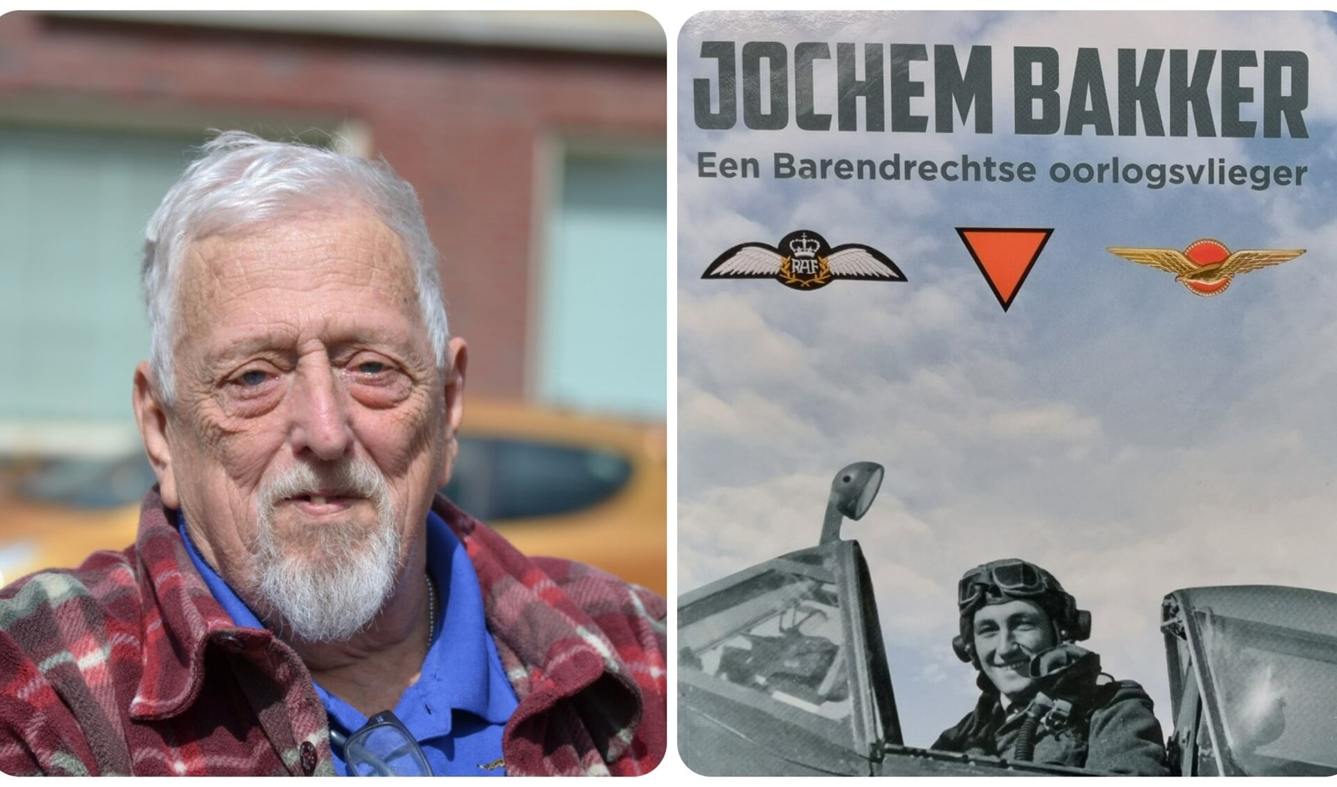 Hans Onderwater en zijn nieuwe boek.