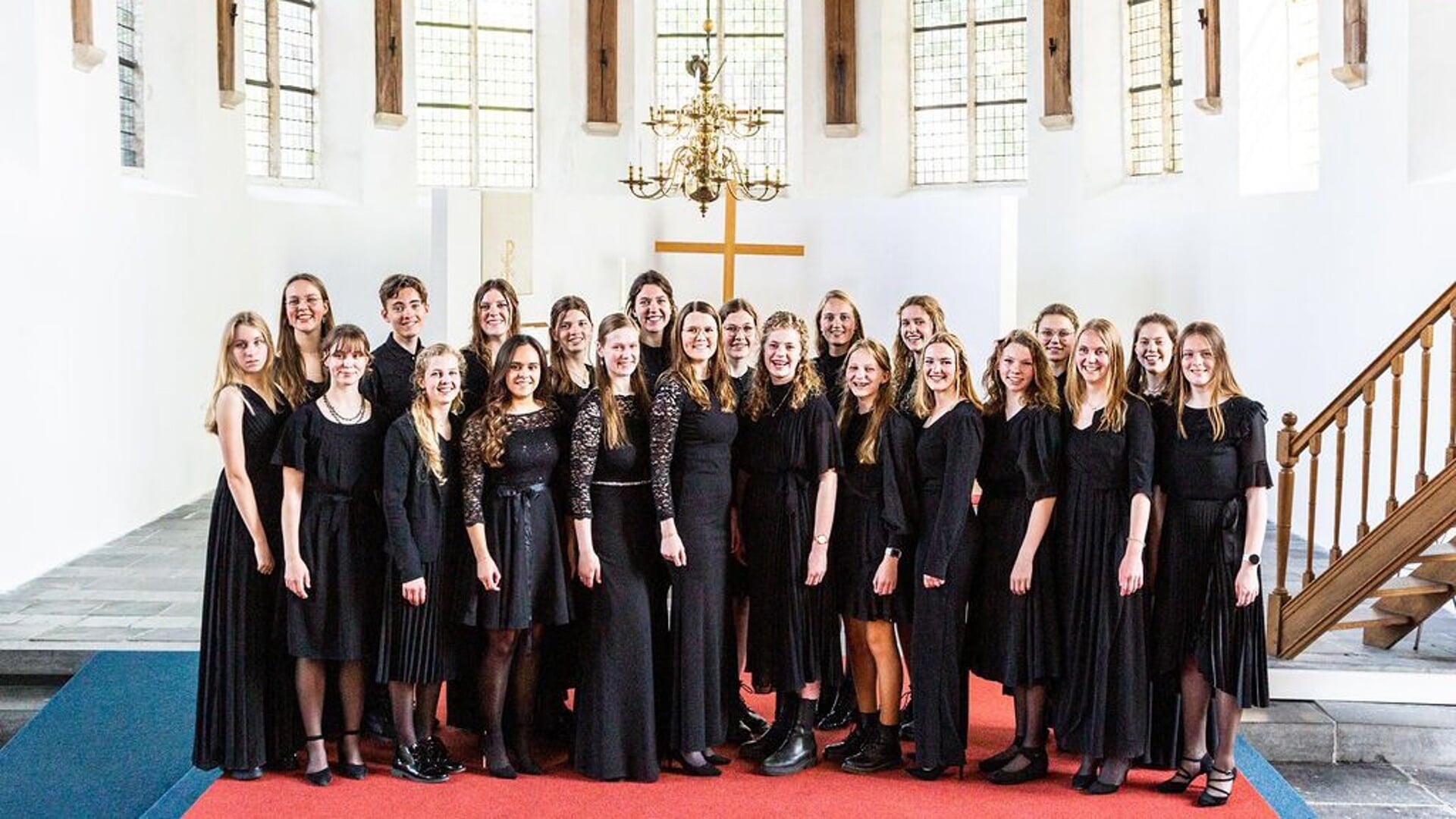 Het meisjeskoor van Ars Musica zingt op 6 april in de Sionskerk