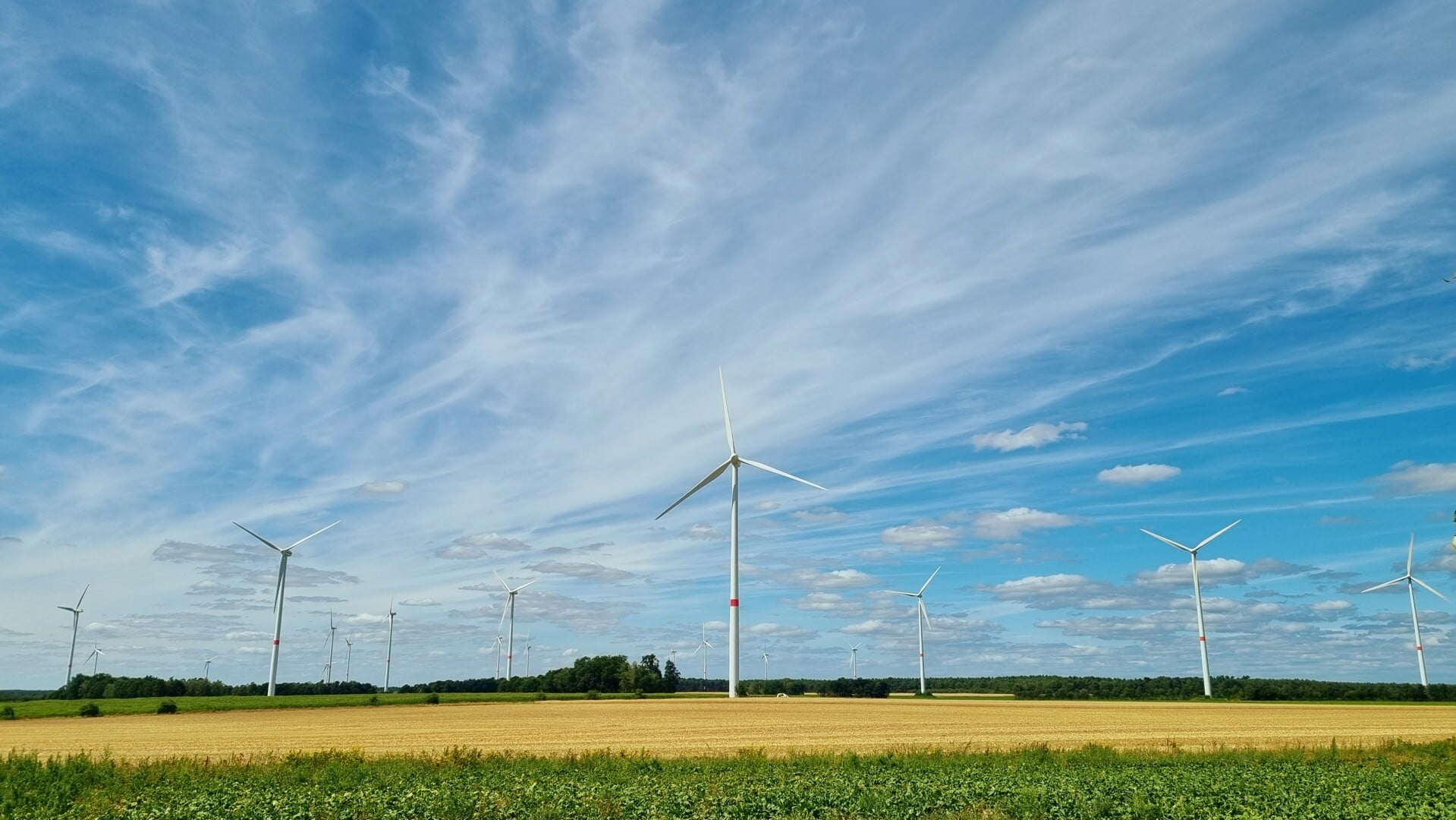 Windturbines. (archieffoto)