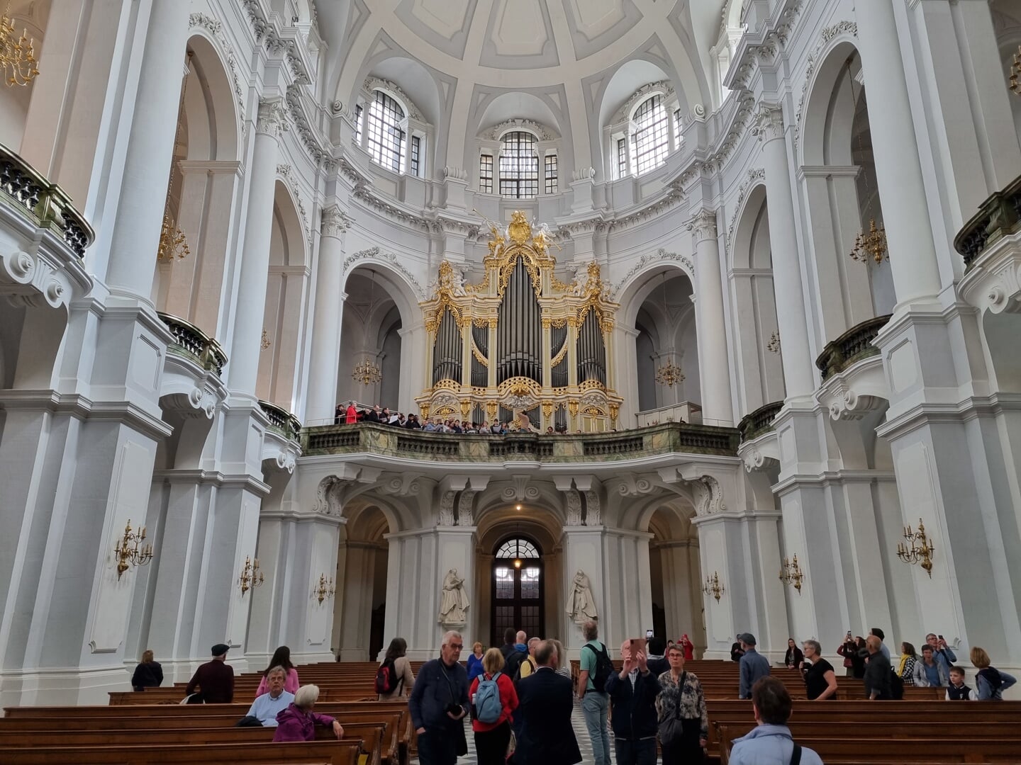De kathedraal van Dresden. 