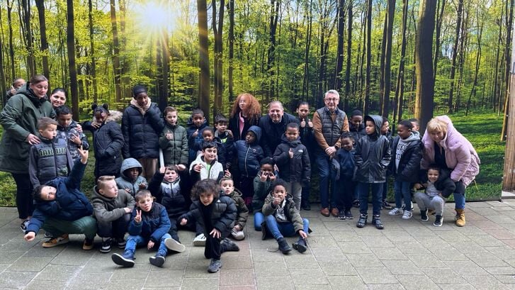 Op 8 maart maakten Lions kennis met een groep kinderen bij Kansgroep Rotterdam.