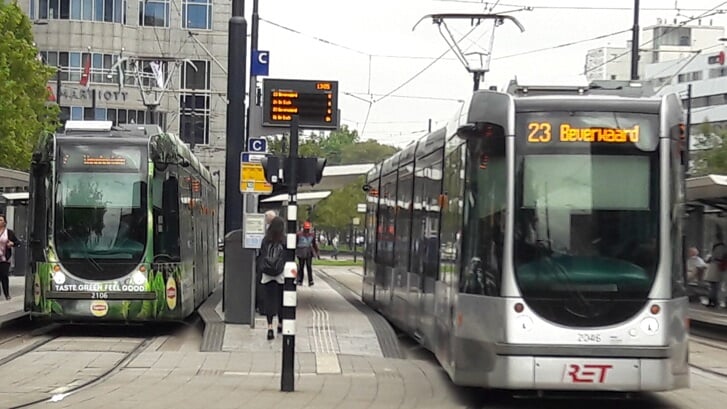 Rotterdam Centraal wordt het nieuwe eindpunt van tram 25.