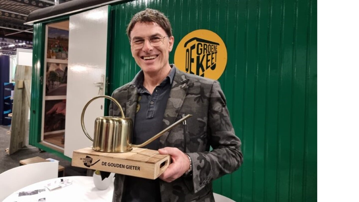 Dionysios Sofronas met de Gouden Gieter