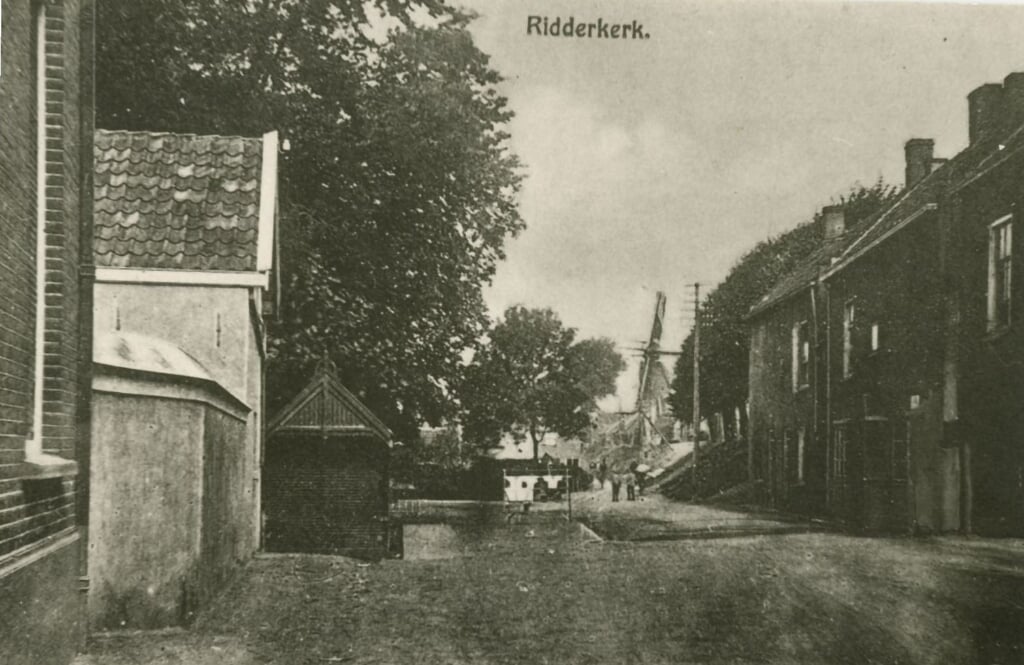 Het brandweerhuisje aan de Benedenrijweg in Ridderkerk