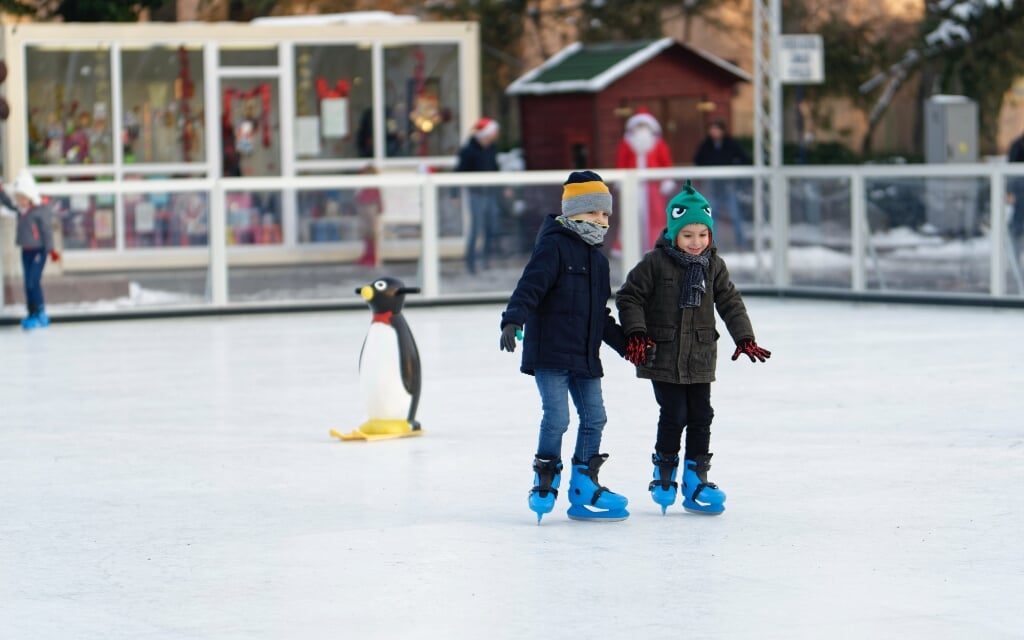 Van 6 december t/m 9 januari zal er weer een schaatsbaan zijn