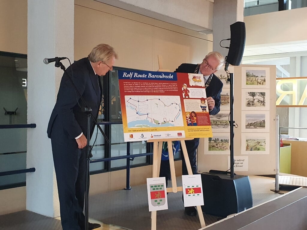 De Rolfroute in Barendrecht is officieel geopend.  