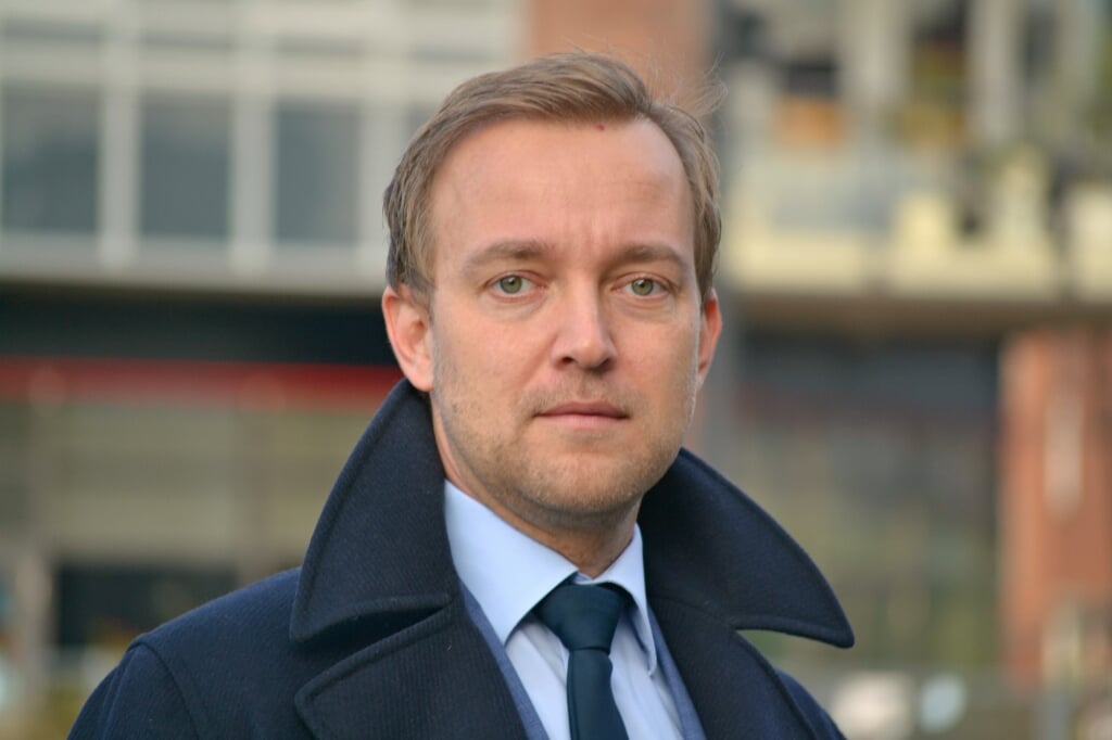 EVB-lijsttrekker Lennart van der Linden.