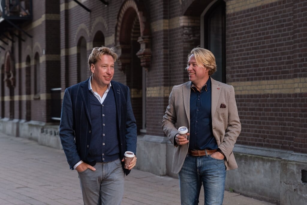 Viktor en Stephen Steijger.. (foto: Judith Kuivenhoven)