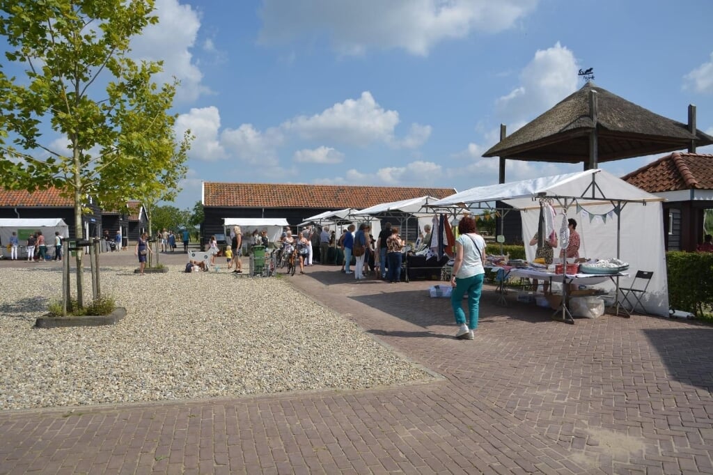 De streekmarkt werd vorig jaar voor het eerst gehouden.