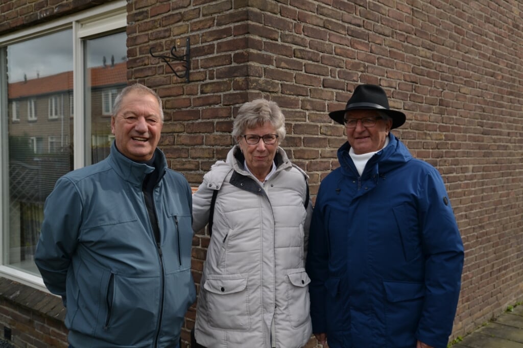 Giel Kooiman, Dicky Tol en Roelof Roomer.