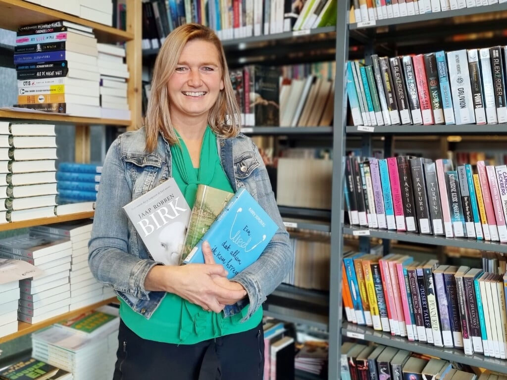 Miranda van de Lagemaat: 'We willen meer bekendheid geven aan de bibliotheek'. 