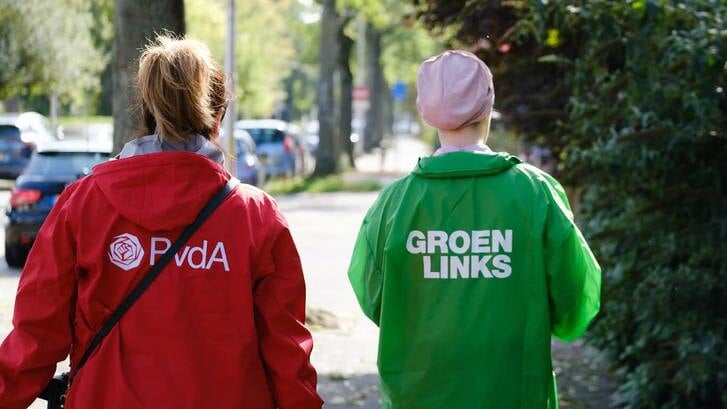 Spanningen bij de fusie tussen de twee politieke partijen.