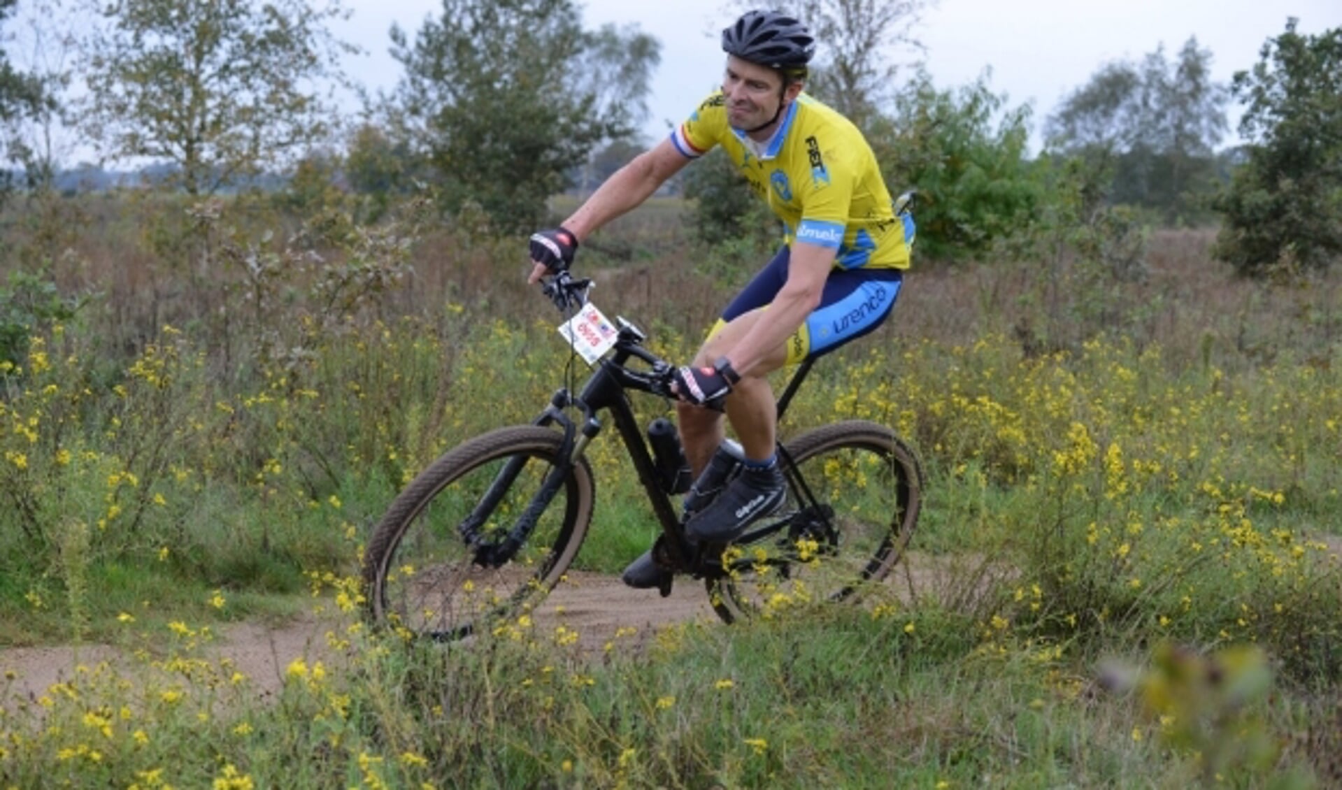 De Lageveldtoer van Ruiten Drie heeft plek voor 800 mountainbikers. 