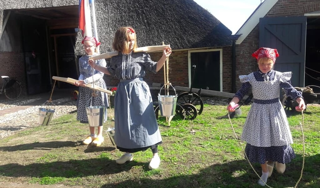 Tijdens de Open Monumentendag op 9 september zijn er naast oude ambachten en het bezichtigen van Erve Hofman, traditionele spelletjes voor kinderen.