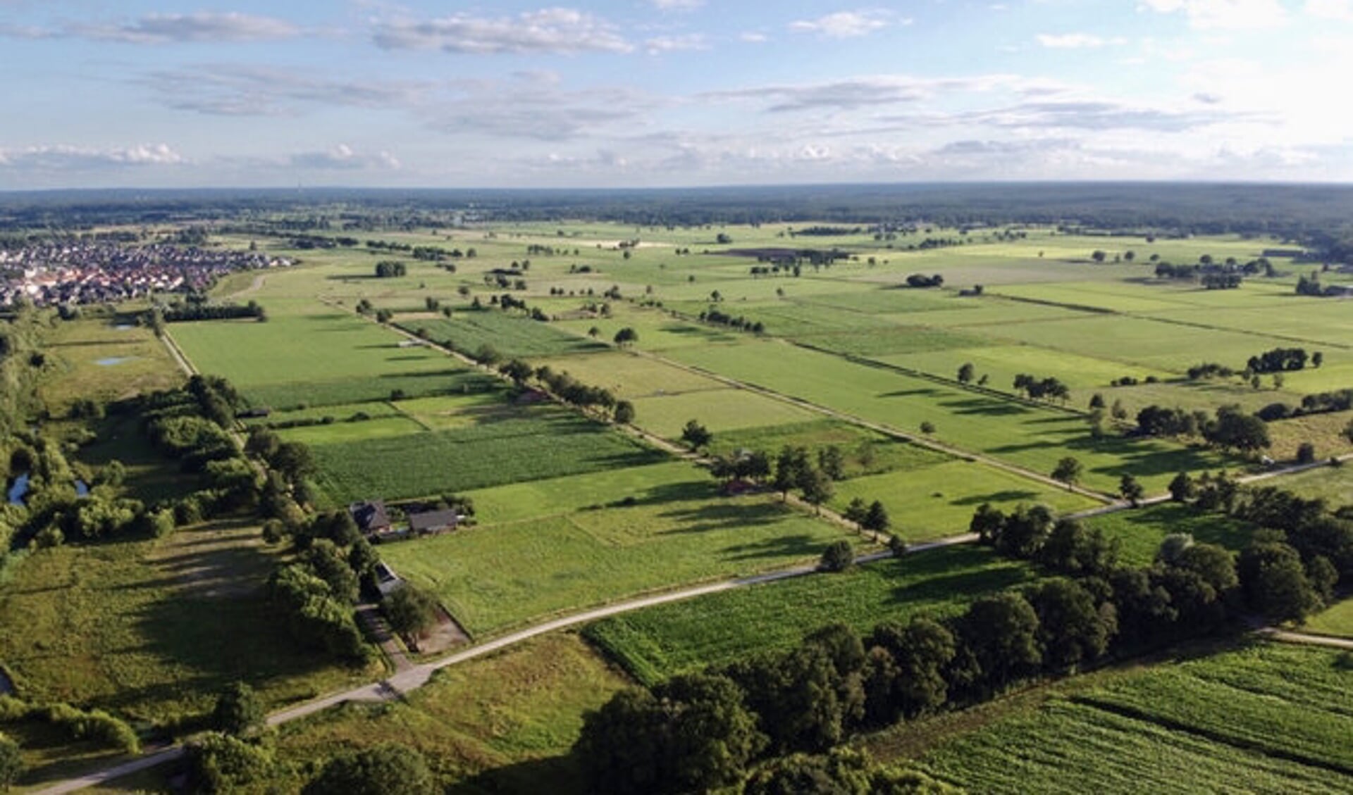 RIJSSEN - Links het natuurgebied Elsenerbeek dat de omwonenden willen behouden.