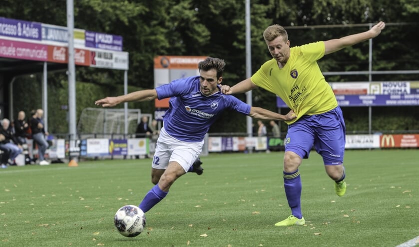 <p>De Zweef afgelopen zaterdag in actie tegen Hattem (2-0) </p>