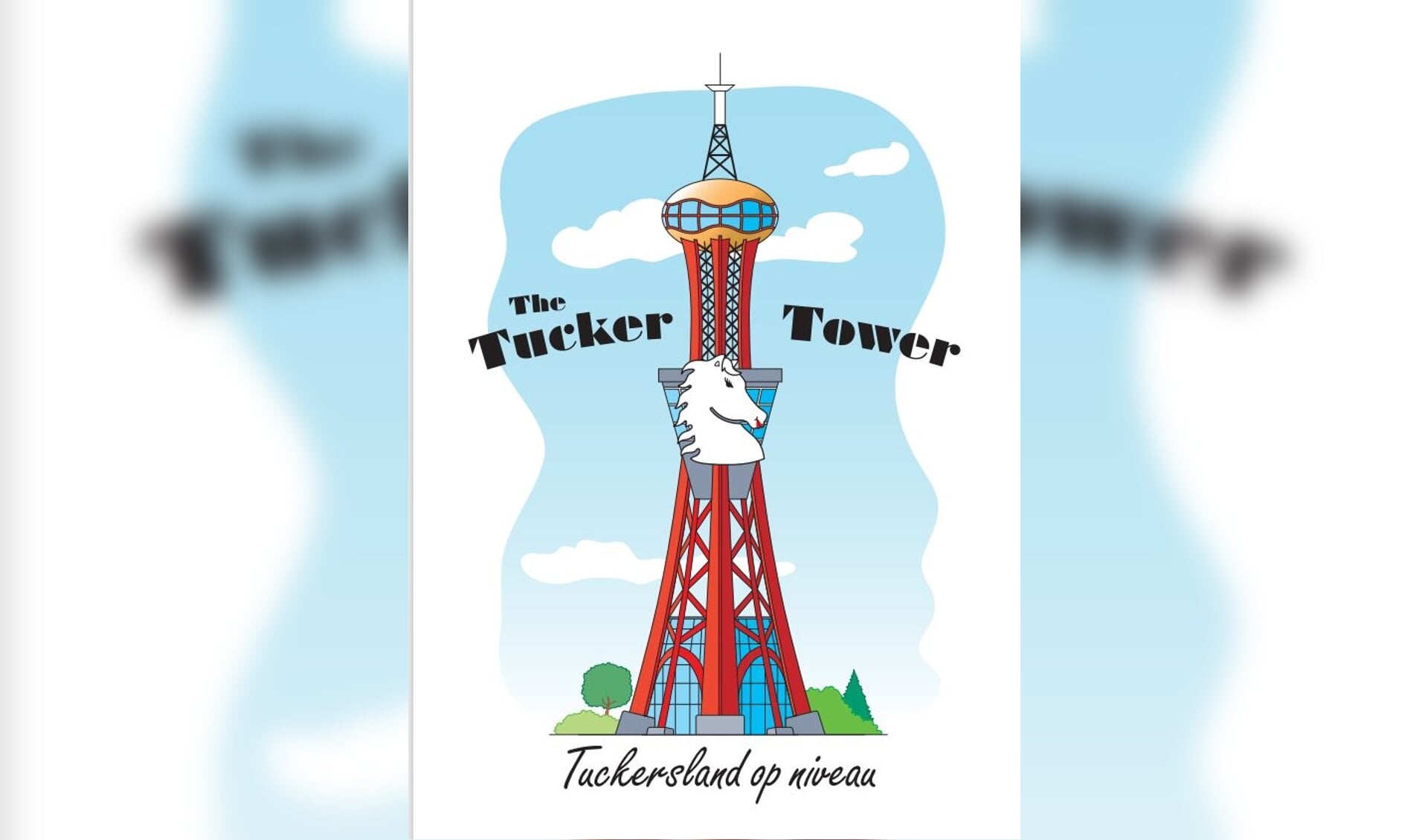 RIJSSEN - De Tucker Tower zoals Henk Altena die heeft bedacht. 