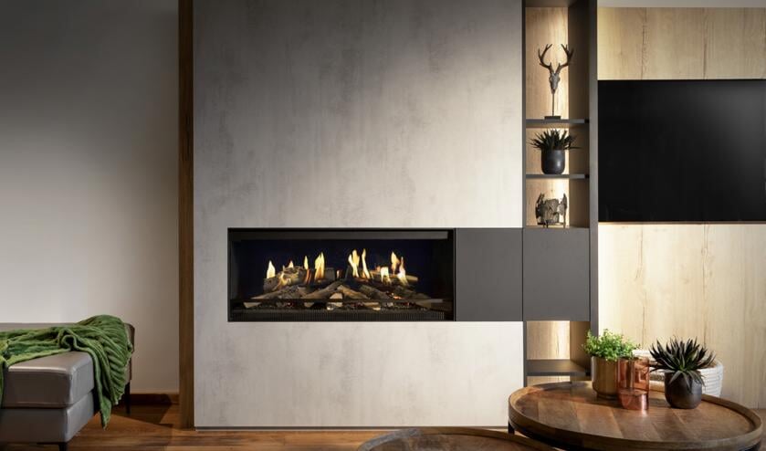 <p>De Kalfire E-One elektrische haard: amper te onderscheiden van een échte houthaard. Deze brengt sfeer en warmte zonder de noodzaak van een rookkanaal. Ervaar hem zelf bij Boudrie Kachels & Haarden.</p>