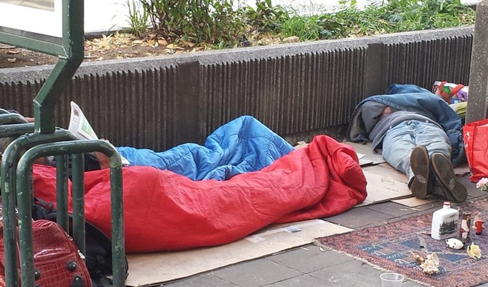 Jelle Kort van GroenLinks vraagt aandacht voor de opvang van daklozen. 