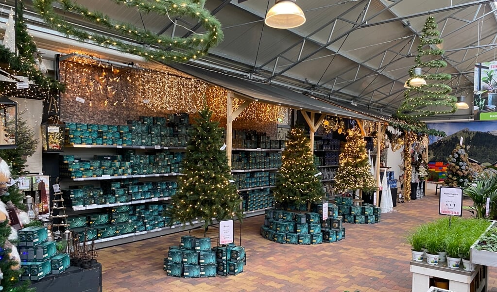 Van ballen tot bomen en allerlei vormen van verlichting: Tuin Totaal Oldenzaal maakt de kerstdagen gezellig!
