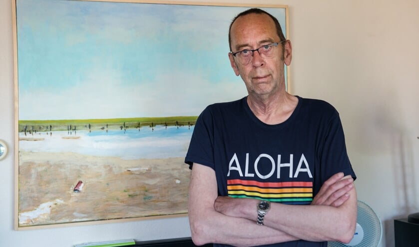 <p>Arie voor één van zijn werken. (Foto: Hubert van Mastrigt)</p>