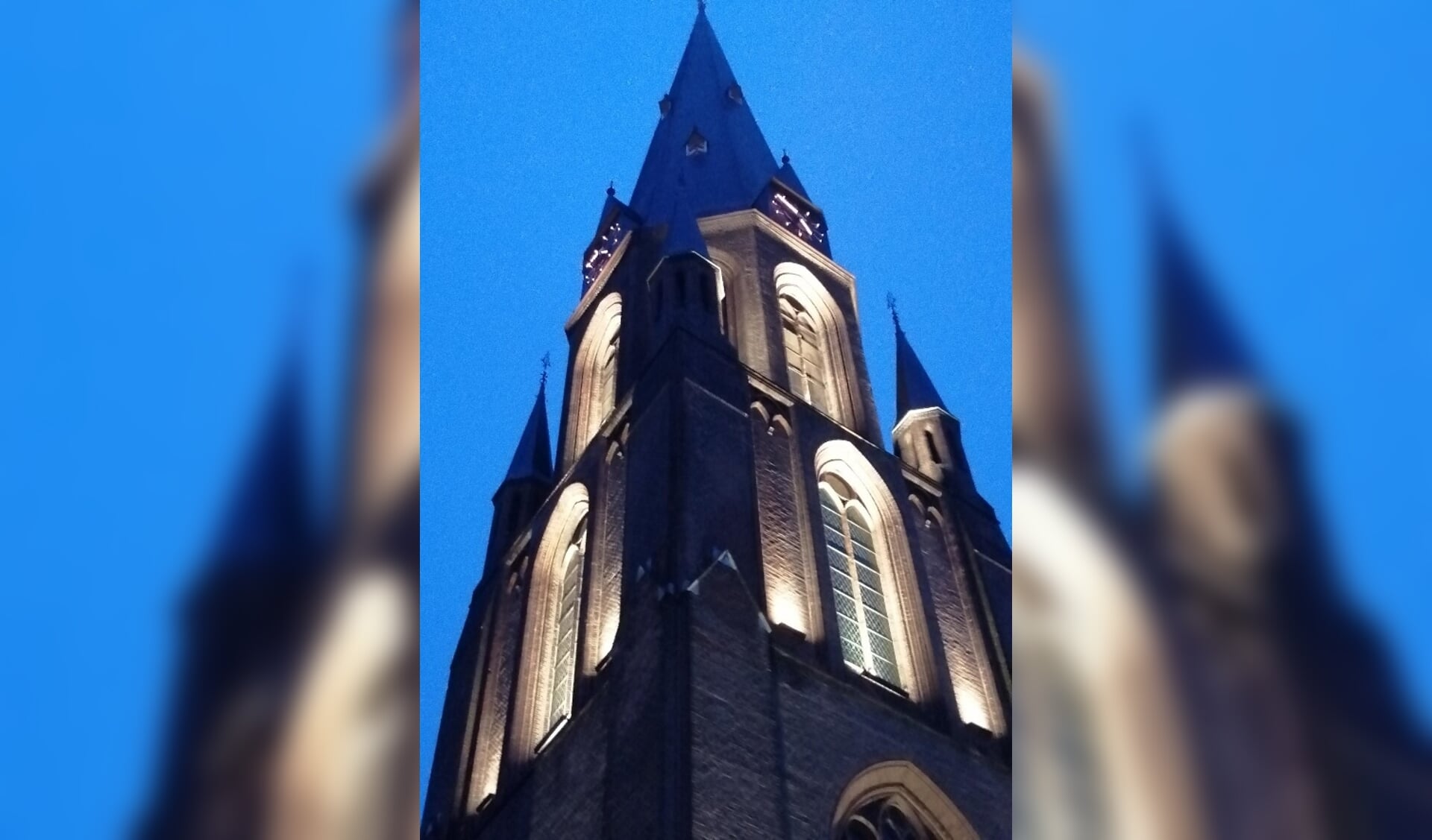 De toren van de Sint Josephkerk. (Foto’: Sarah Schiffel)