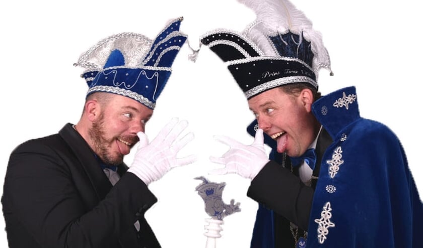 <p>Prins Twan (rechts) en Adjudant Ramon</p>