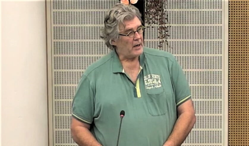 RIJSSEN - Paul de Goede voerde het woord in zijn strijd tegen windmolens.