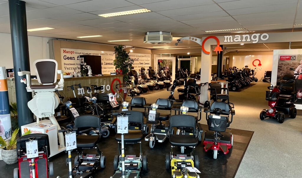 Mango Almelo biedt naast advies in december ook nog eens korting op scootmobielen en accessoires.