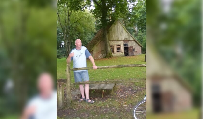 <p>Jeroen Dieperink voor de Bommelas. Eigen foto. </p>