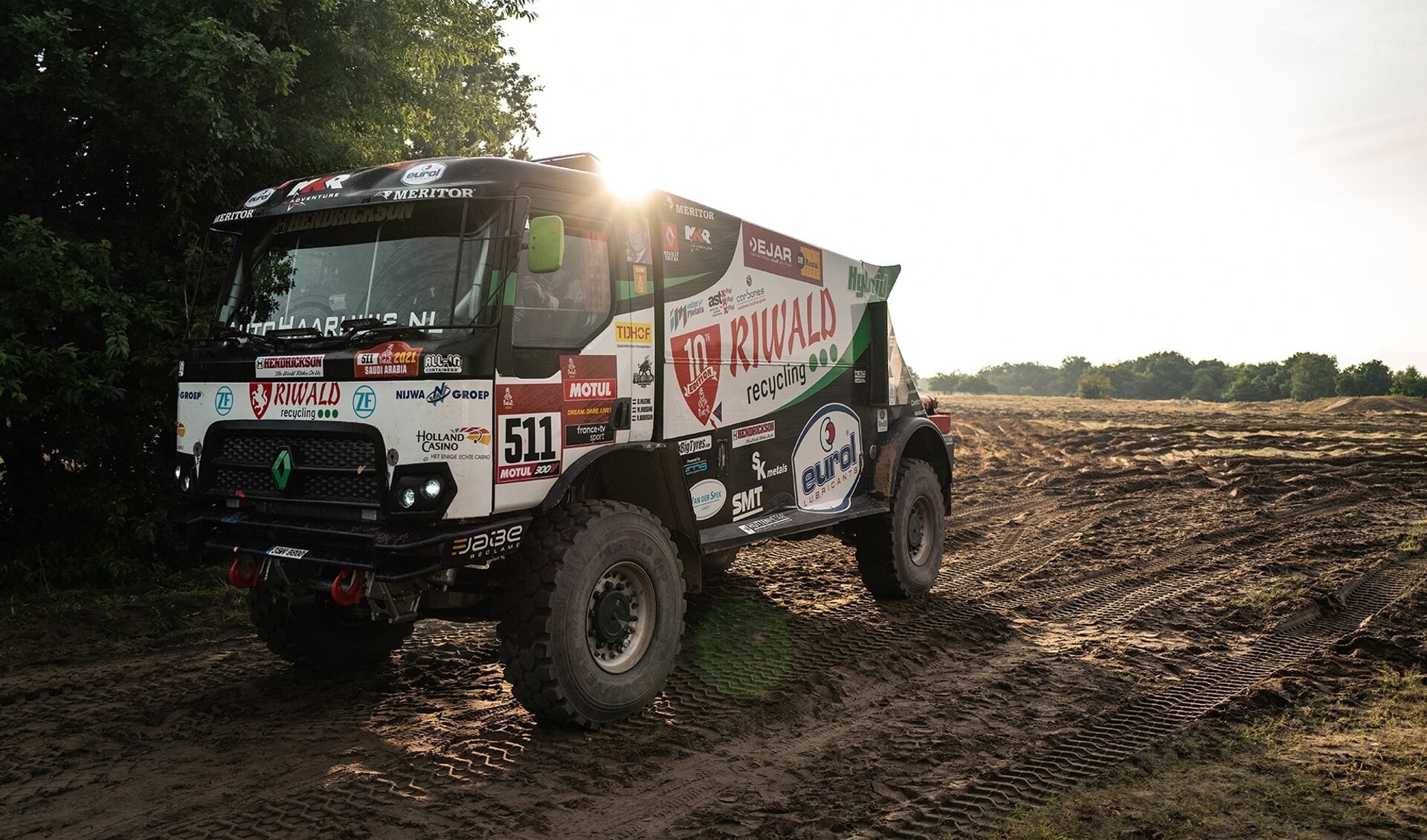Het Almelose Riwald Dakar Team is druk aan het testen voor de nieuwe editie van Dakar. Foto's: Kenzo Que / Riwald Dakar Team